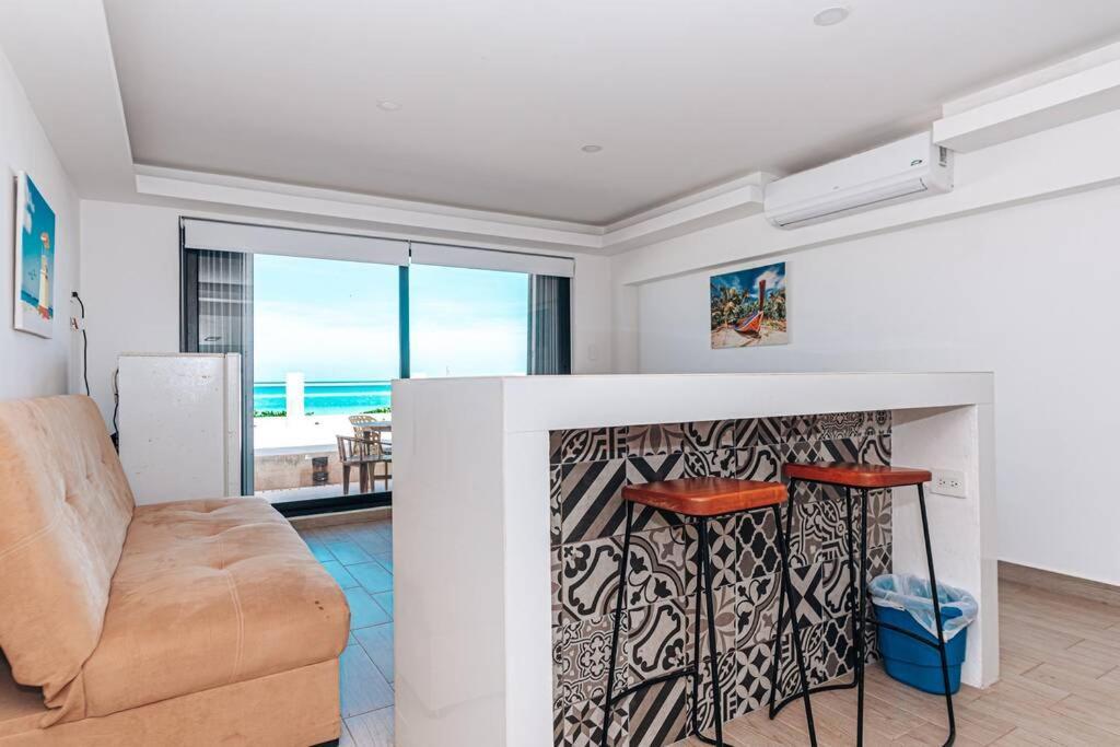 Villas Marlin 108, A Pie De Playa, Albercas, Jacuzi, Ubicacion Inmejorable Cancún Exterior foto