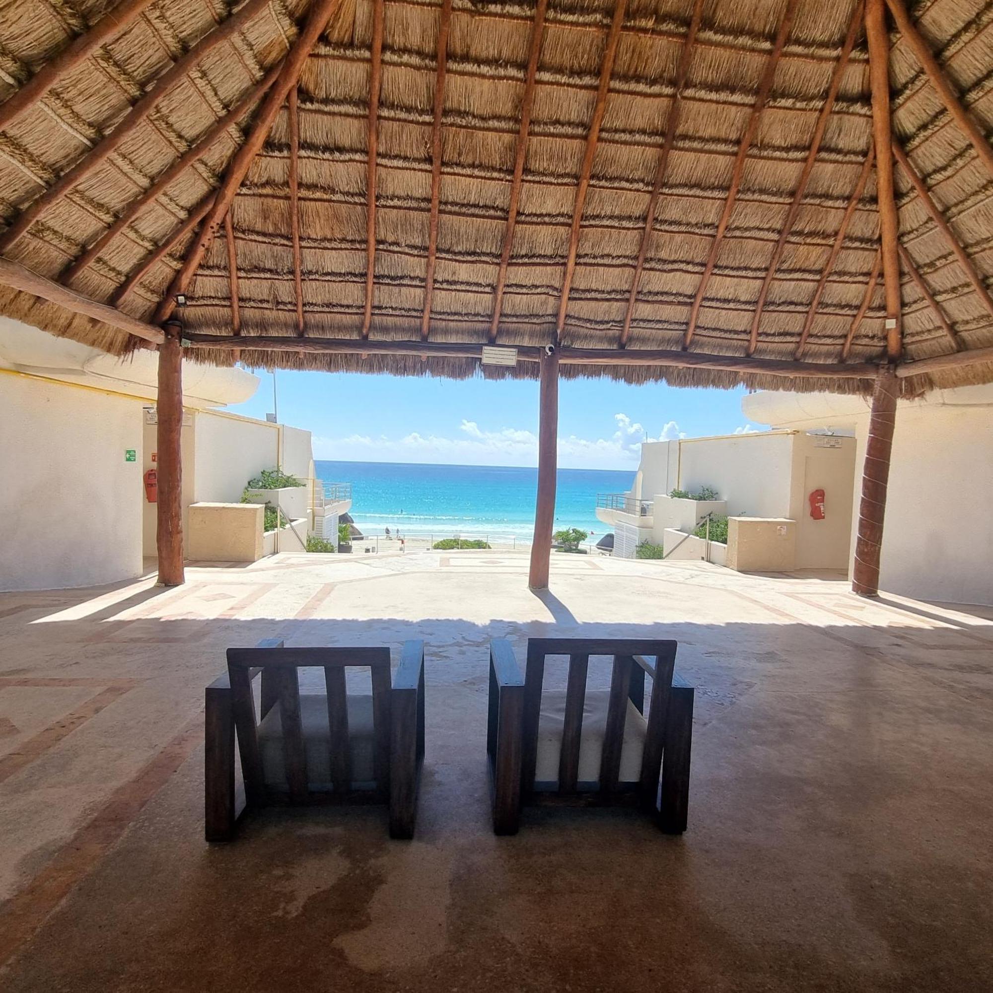 Villas Marlin 108, A Pie De Playa, Albercas, Jacuzi, Ubicacion Inmejorable Cancún Exterior foto