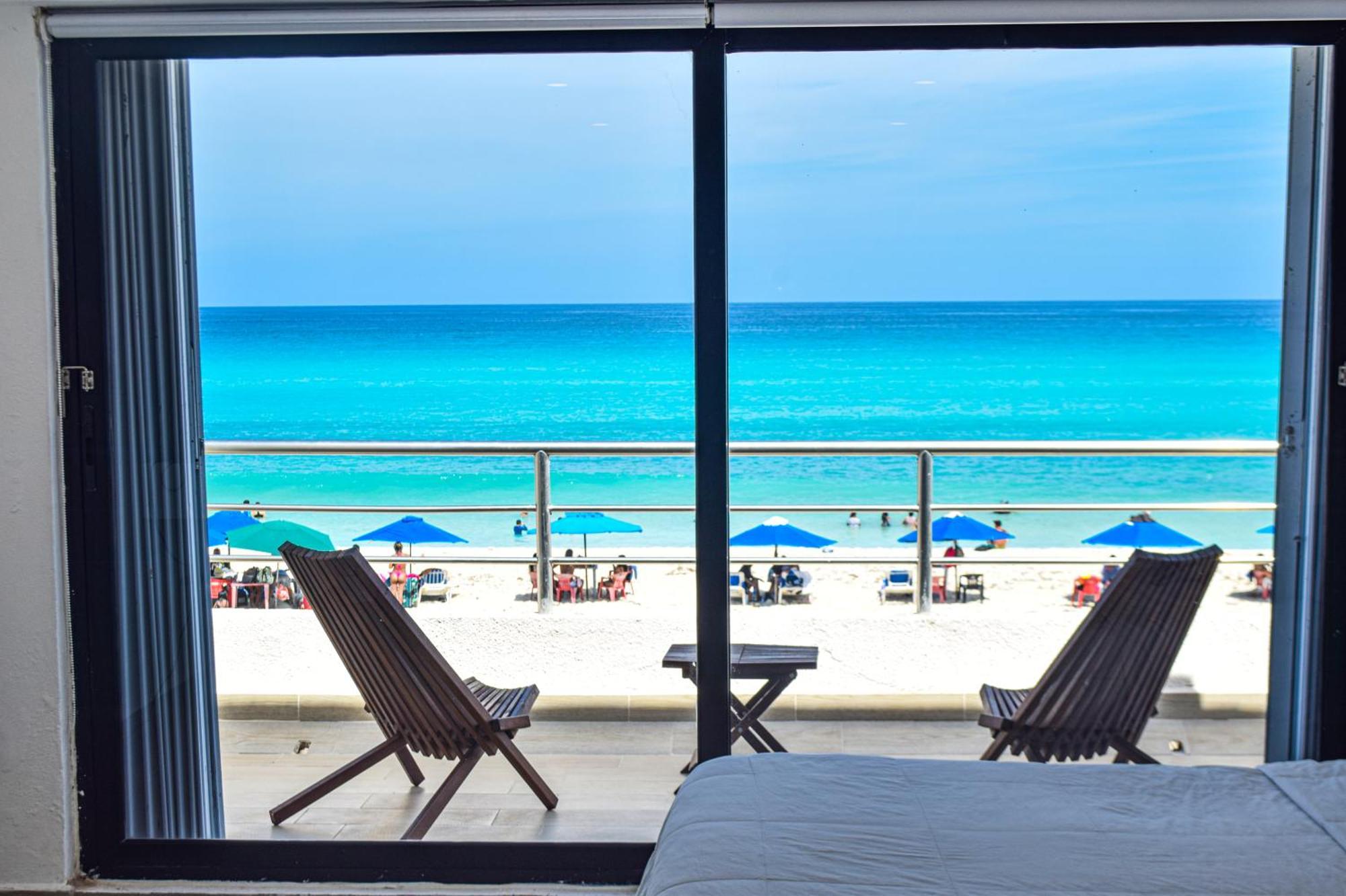 Villas Marlin 108, A Pie De Playa, Albercas, Jacuzi, Ubicacion Inmejorable Cancún Exterior foto